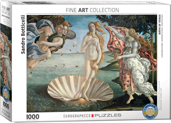 EuroGraphics (Botticelli) Birth of Venus - 1,000 piece Jigsaw Puzzle