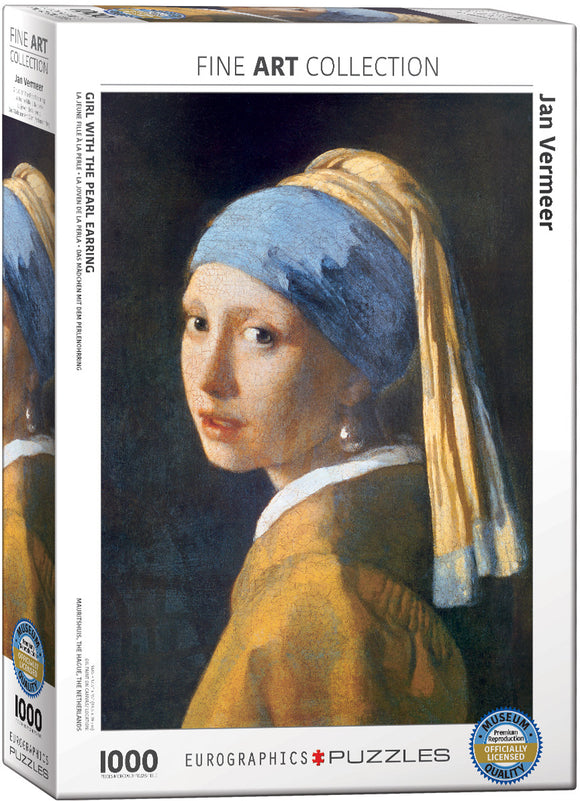 EuroGraphics (Vermeer) Girl with the Pearl Earring -  1,000 piece Jigsaw Puzzle
