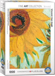 EuroGraphics  (Van Gogh) Sunflower - 1,000 piece Puzzle