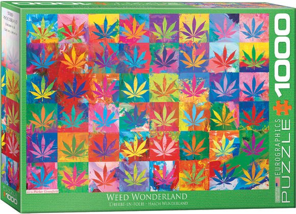 EuroGraphics - Weed Wonderland - 1,000 piece jigsaw puzzle