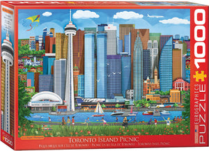 Toronto Island Picnic - Eurographics 1000 piece Jigsaw Puzzle