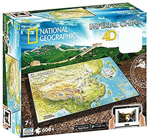 3D/4D Puzzles - National Geographic IMPERIAL CHINA - 4D Cityscape 600+ piece jigsaw puzzle