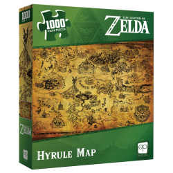 Collector's Puzzle- The Legend of Zelda "Hyrule Map" - Jigsaw 1000pcs