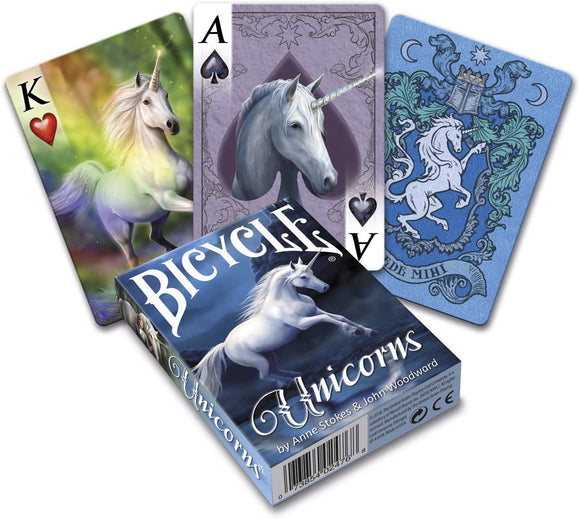 Playing Cards: (Anne stokes) Unicorns - Bicycle