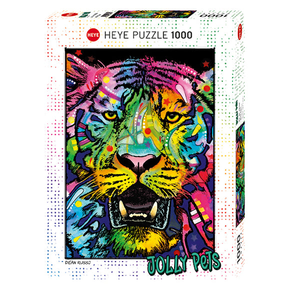Heye Puzzles - JOLLY PETS, Wild Tiger 1000 PCS