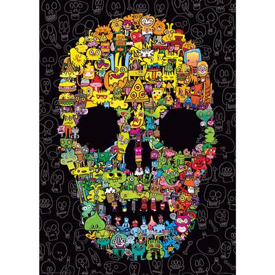 Heye Puzzles - Doodle Skull - 1000 Pcs