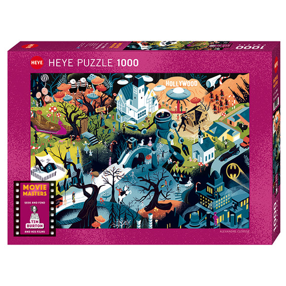 Movie Masters - Tim Burton - Heye 1000 pcs Jigsaw Puzzle