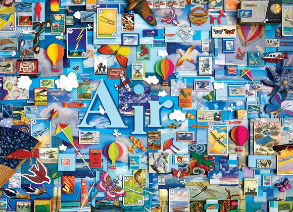 Cobble Hill - Elements Collection:  Air - 1000 piece Jigsaw Puzzle