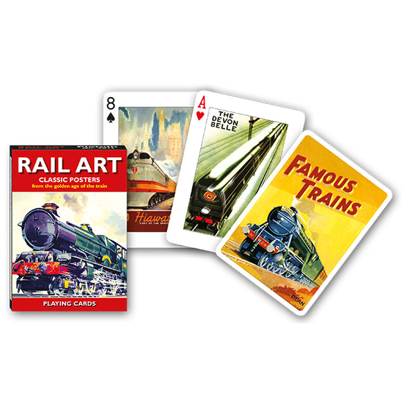 Rail Art - Piatnik Playing Cards