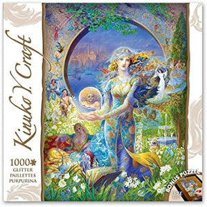 Kinuko Y. Craft - Cybele's Secret - Masterpieces Puzzle Co. 1000 Piece GLITTER PUZZLE