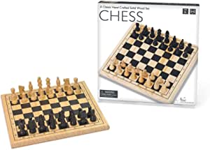 CHESS: 11.5 Inch Wooden Chess Set