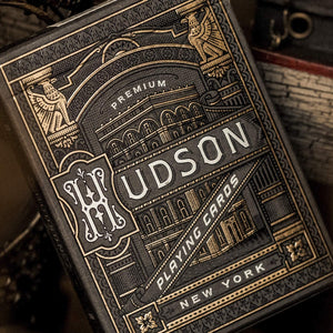 Playing Cards-Premium: Hudson (Black) - Theory 11 Playing Cards