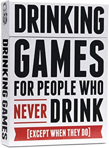 Drinking Games For People Who Never Drink Card Game