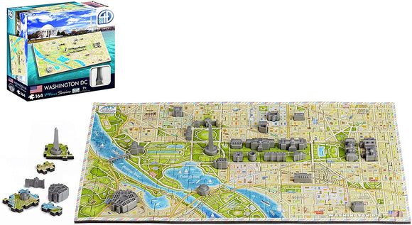 3D/4D Puzzles - Mini Washington DC - 4D Cityscape 164 piece jigsaw puzzle