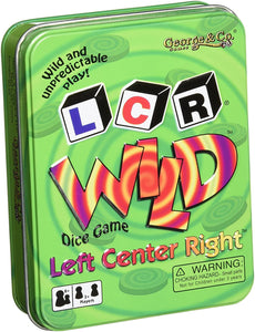 LCR Wild - Left Centre Right Dice Game (Tin)