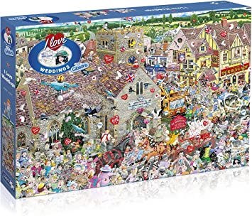 Gibsons - I Love Weddings - 1000 pc jigsaw puzzle