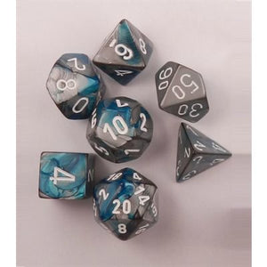 Gemini: 7Pc Steel-Teal / White