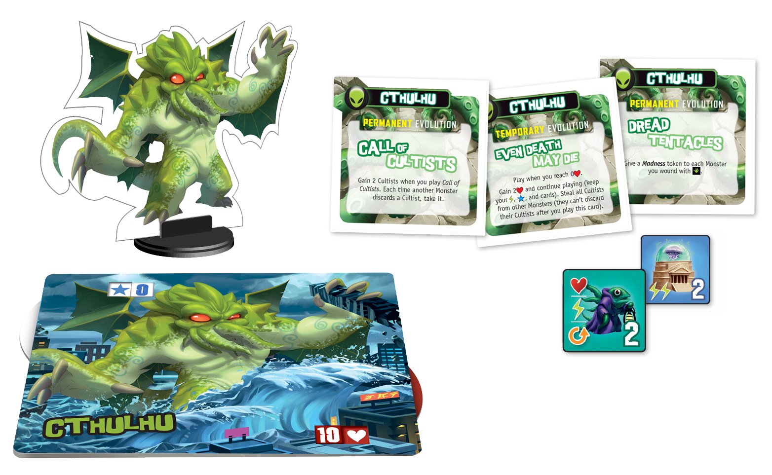 king of tokyo promo monsters King of Tokyo Monster Packs