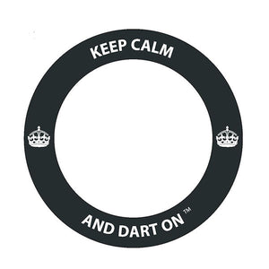 Keep Calm and Dart On™ Dartboard Surround