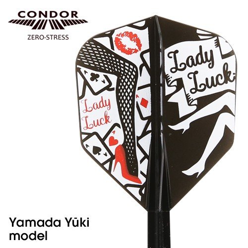 Lady Luck-Black-Small-Condor Zero Stress Flight-Short 21.5mm