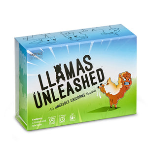 LLAMAS UNLEASHED Base Game (An UNSTABLE UNICORNS Game)