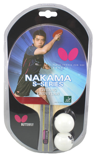 Table Tennis: Nakama S10 Series Racquet - Butterfly