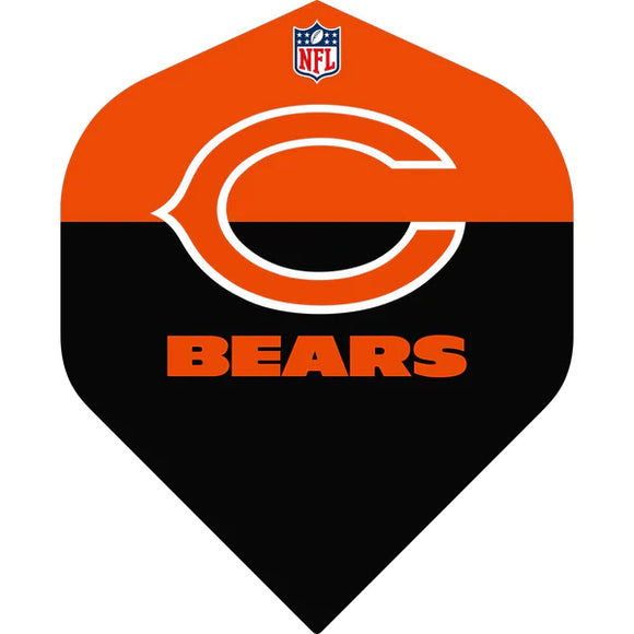 NFL - Dart Flights - Official Licensed - No2 - Std - Chicago Bears