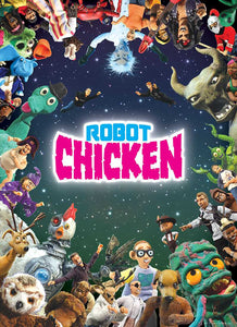Collector's Puzzles - Robot Chicken  "It Was Only A Dream" -1,000 piece Jigsaw Puzzle