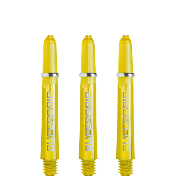Harrows Supergrip Shafts-Short Yellow
