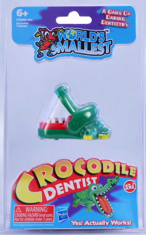 Worlds Smallest Crocodile Dentist