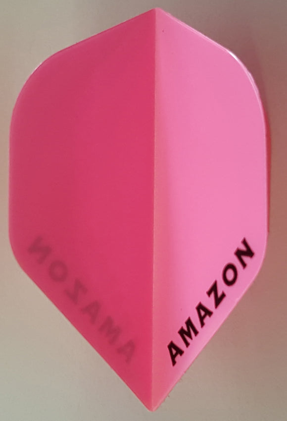 Pink Amazon Dart Flights