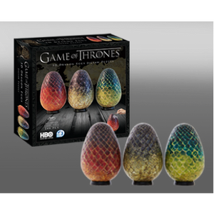 3D Game of Thrones: Dragon Eggs Jigsaw Puzzle (set of 3) 4D Cityscape 240 piece