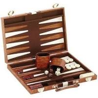 Backgammon-11" with Vinyl Case