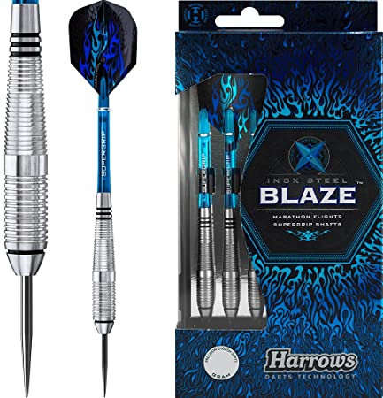 Harrows Blaze INOX 24g Steel Darts