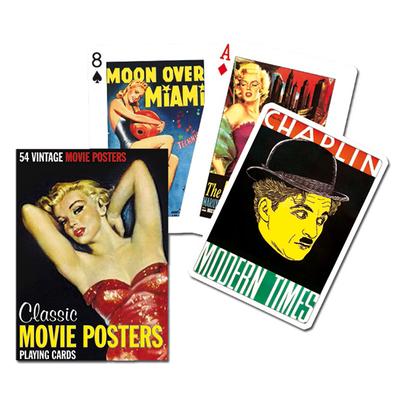 Piatnik Playing Cards: Classic Movie Posters (54 Vintage Collector's Playing Cards)