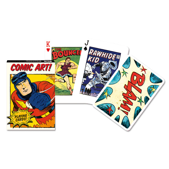 Playing Cards: Comic Art - Piatnik