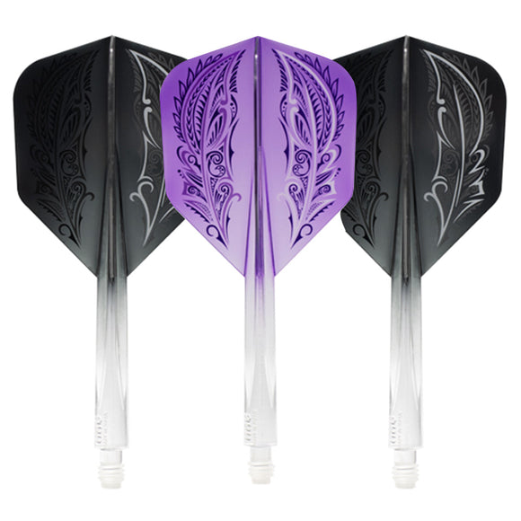 Condor Axe Feather-Shiori Sato-Shape Purple Short