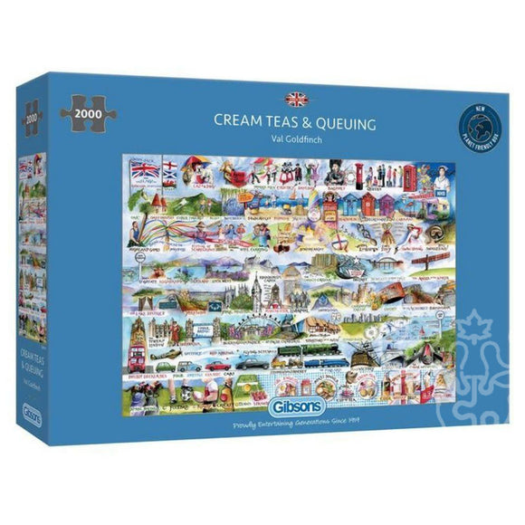 Gibsons - Cream Teas and Queuing - 2000 pcs
