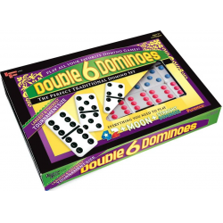 Dominoes-Double 6 Colour Dot