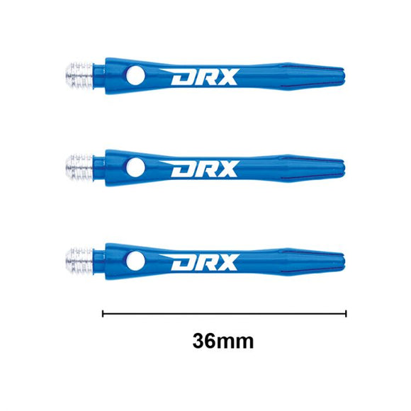 DRX-Coated Aluminium Blue Short Shafts