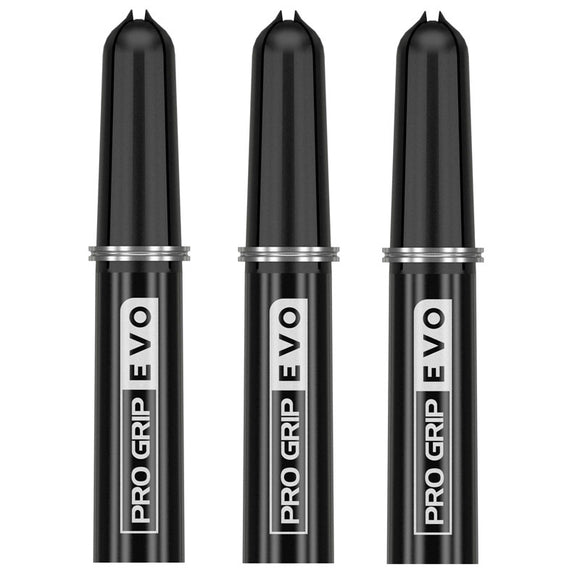 Target Pro Grip Evo Black Spare Tops (9 in a pack)