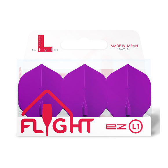 L-Style EZ L1 Standard Purple Dart Flights