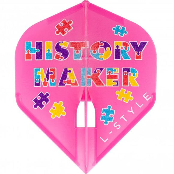 L-Style Fallon Sherrock History Maker-Pink with Champange Rings