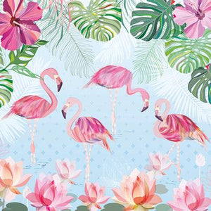 Flamingos & Lilies (Turnowsky) - Heye 1000 pcs Jigsaw Puzzle