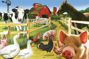Cobble Hill - Floor Puzzles: Welcome to the Farm!