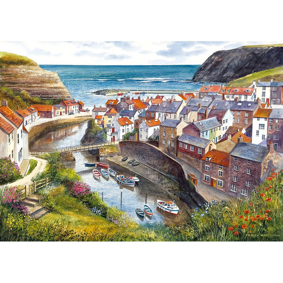 Gibsons - Staithes - 1000 piece Jigsaw Puzzle