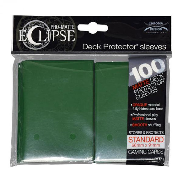 Sleeves: Pro-Matte Eclipse Forest Green Standard Deck Protector (100ct)