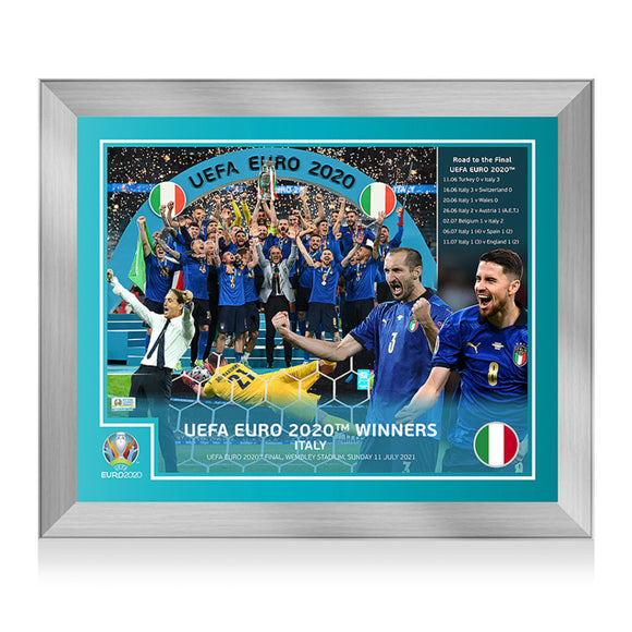Italy Euro 2020 Framed Photo Pre Order. Due Sept 1st