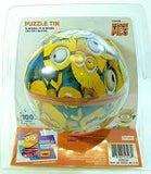Kids Puzzle -Minions: Despicable Me 3 - 100 piece (Round Puzzle Tin)