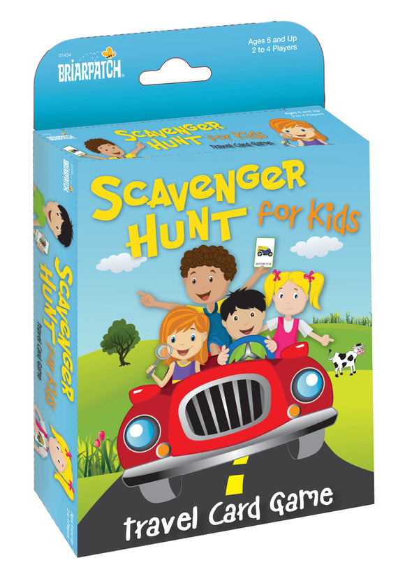 Scavenger Hunt for kids: Travel Card Game